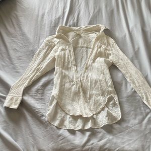 See through white cover up